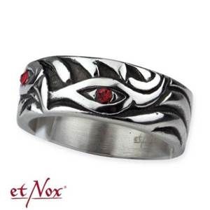 prsteň ETNOX - Raven´s Eye - SR1018 65