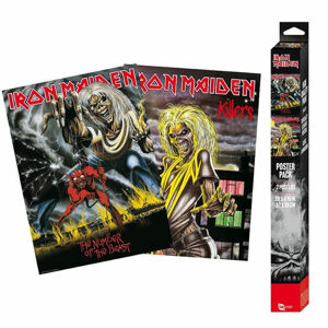 plagát (set 2ks) IRON MAIDEN - Killers - Number of the beast - GBYDCO179