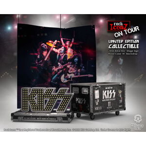 dekorácia Kiss - Rock Ikonz - On Tour Road Case + Stage Backdrop Set Alive! Tour - KNBZ-KISSCASE100