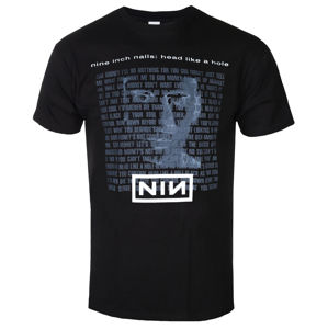 Tričko metal PLASTIC HEAD Nine Inch Nails HEAD LIKE A HOLE Čierna XL