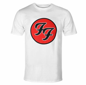tričko pánske Foo Fighters - Logo - WHT - ROCK OFF - FOOTS04MW
