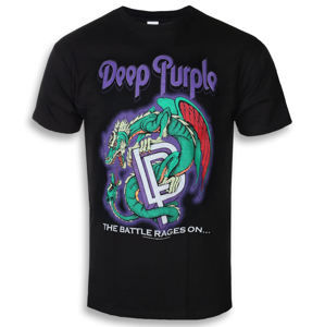 tričko metal LOW FREQUENCY Deep Purple Battle Rages Čierna XL