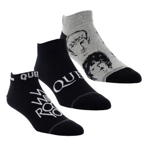 ponožky (set 3 párov) QUEEN - WE WILL ROCK YOU MULTI - PERRI´S SOCKS - QUC470-076