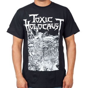 tričko metal INDIEMERCH Toxic Holocaust Nuke The Cross Čierna XL