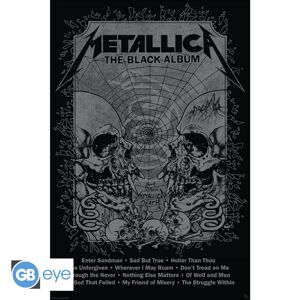 plagát METALLICA - Poster Maxi - Black Album - GBYDCO433