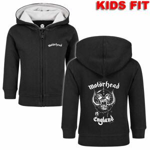 mikina detská Motörhead - (England) - čierna - biela - Metal-Kids - 466.39.8.7