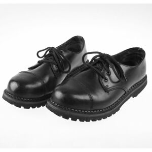topánky GRINDERS - 3 dierkové - Regent 2 - Black - REG-CS-BLA - POŠKODENÉ - MY085