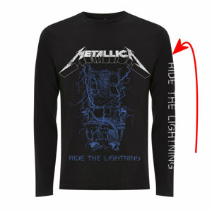 tričko pánske s dlhým rukávom Metallica - Fade To Black - POŠKODENÉ - MY157