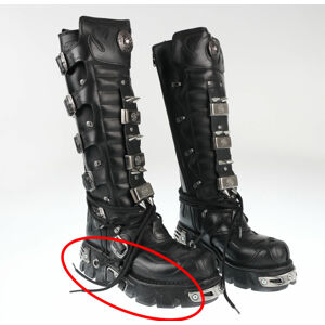 topánky NEW ROCK - High Vampire Boot (161-S1) Black - POŠKODENÉ - MY435