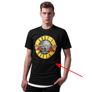 tričko pánske Guns N' Roses - Logo - POŠKODENÉ - MY493