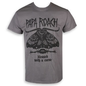 tričko metal KINGS ROAD Papa Roach Blessed Curse Čierna L