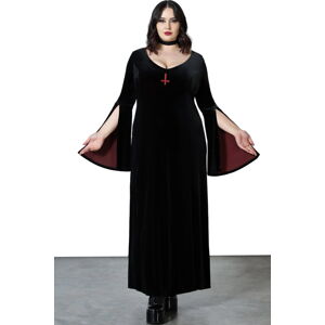 šaty dámske KILLSTAR X TWIN TEMPLE - Oath - Black - KSRA009947