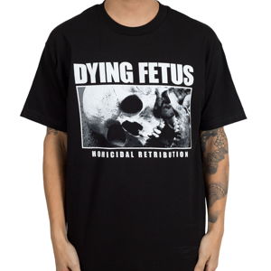Tričko metal INDIEMERCH Dying Fetus Homicidal Retribution Čierna XXL