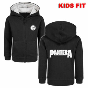 mikina detská Pantera - (Logo) - black/white - METAL-KIDS - 365.39.8.7