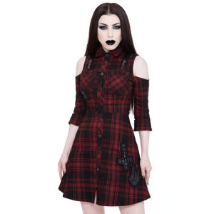šaty KILLSTAR Paranormal Shirt-Dress M