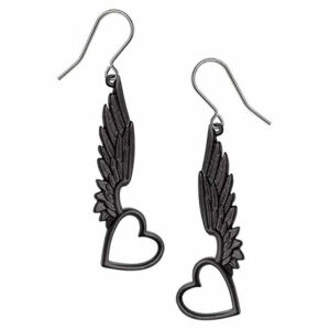 náušnice ALCHEMY GOTHIC - Passion Wings of Love - E465