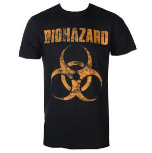 Tričko metal PLASTIC HEAD Biohazard LOGO Čierna S