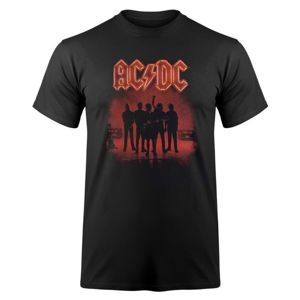 Tričko metal F.B.I. AC-DC Power Up Čierna 5XL