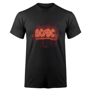 Tričko metal F.B.I. AC-DC Power Up Čierna S