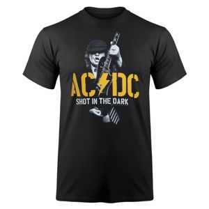 Tričko metal F.B.I. AC-DC Power Up Čierna 5XL