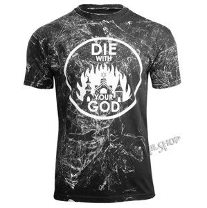 tričko hardcore AMENOMEN DIE WITH YOUR GOD Čierna S
