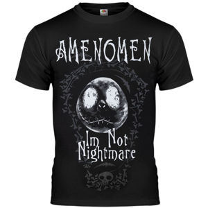 tričko hardcore AMENOMEN I´M NOT NIGHTMARE Čierna