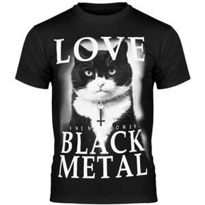 tričko hardcore AMENOMEN LOVE BLACK METAL Čierna S