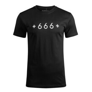 tričko pánske HOLY BLVK - +666+ - HB028T