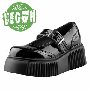 Topánky dámske ALTERCORE - Anabelle vegan Black Patent - ALT091