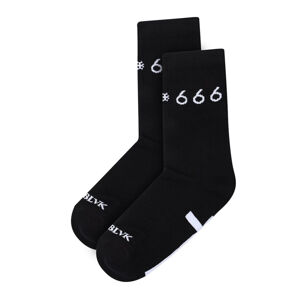 ponožky HOLY BLVK - †666† - HB043