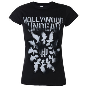 Tričko metal PLASTIC HEAD Hollywood Undead DOVE GRENADE SPIRAL Čierna M