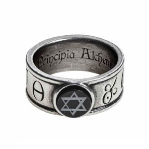 prsteň ALCHEMY GOTHIC - Principia Alchemystica - R229 W