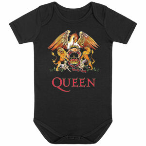 body detské Queen - (Crest) - čierna - multicolour - Metal-Kids - 814.30.8.999