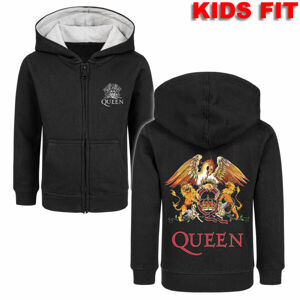 mikina detská Queen - (Crest) - čierna - multicolour - Metal-Kids - 814.39.8.999