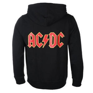 mikina s kapucňou ROCK OFF AC-DC Logo Čierna XXL