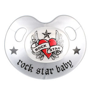cumlík ROCK STAR BABY - Heart & Wings - 90221
