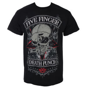 tričko metal ROCK OFF Five Finger Death Punch Wicked Čierna XXL