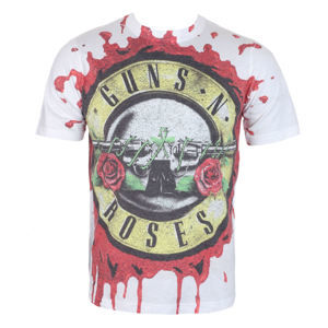 Tričko metal ROCK OFF Guns N' Roses Blood Drip Čierna