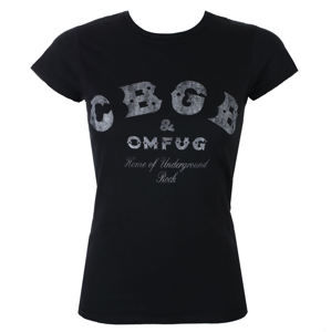 Tričko metal ROCK OFF CBGB Classic Logo Čierna