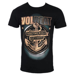 Tričko metal ROCK OFF Volbeat Anchor Čierna