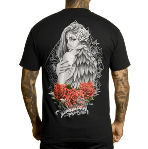 tričko pánske SULLEN - ROSE ANGEL - SCM6223_BK