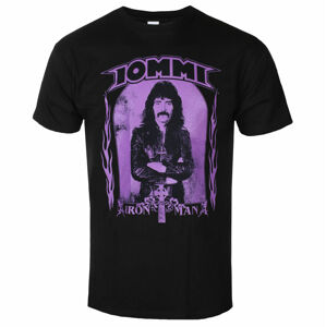 Tričko metal RAZAMATAZ Tony Iommi VINTAGE PURPLE Čierna