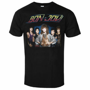 tričko pánske Bon Jovi - Tour '84 - BLACK '84 - ROCK OFF - BONJTS01MB