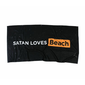 uterák (osuška) HOLY BLVK - SATAN LOVES BEACH - HB020