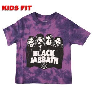 tričko detské Black Sabbath - Band & Logo - ROCK OFF - BSTS57BDD