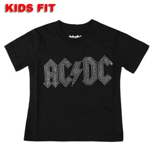 tričko detské AC/DC - Logo Embellished - ROCK OFF - AC DC TS36BB