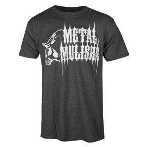 tričko pánske METAL MULISHA - RE-CHECK - CHARCOAL HEATHER - MMTSS2010-CHH