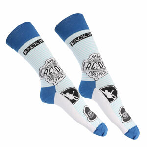 ponožky AC/DC - Icons - BLUE - ROCK OFF - ACDCSCK03MBL