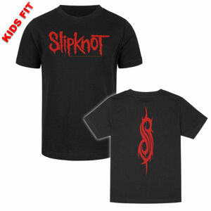 tričko detské Slipknot - (Logo) - black - red - METAL-KIDS - 719.25.8.3