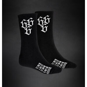 ponožky HYRAW - 666 - WHITE - FW21-A30-SCKS